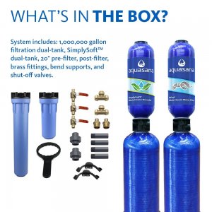Aquasana Whole House Water Filter with Salt-Free Softener